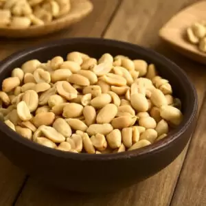 AMENDOIM TORRADO SEM PELE E SEM SAL 100g